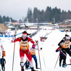 SAMSE N°7,PRÉMANON, FRANCE - FEBRUARY 28: CALINE PIC of FRA February 28, 2026 in PRÉMANON, France. (Photo by Rodriguez Alexis / @Aleiks_photo)
