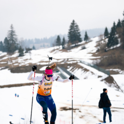 SAMSE N°7,PRÉMANON, FRANCE - FEBRUARY 28: ALICE DUSSERRE of FRA February 28, 2026 in PRÉMANON, France. (Photo by Rodriguez Alexis / @Aleiks_photo)