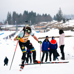 SAMSE N°7,PRÉMANON, FRANCE - FEBRUARY 28: ETHAN GUIGNIER of FRA February 28, 2026 in PRÉMANON, France. (Photo by Rodriguez Alexis / @Aleiks_photo)