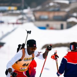 SAMSE N°7,PRÉMANON, FRANCE - FEBRUARY 28: FRANTZKY PERRIER of FRA February 28, 2026 in PRÉMANON, France. (Photo by Rodriguez Alexis / @Aleiks_photo)