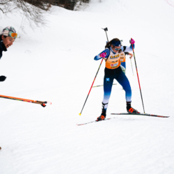 SAMSE N°7,PRÉMANON, FRANCE - FEBRUARY 28: MAELA CORREIA of FRA February 28, 2026 in PRÉMANON, France. (Photo by Rodriguez Alexis / @Aleiks_photo)
