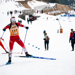SAMSE N°7,PRÉMANON, FRANCE - FEBRUARY 28: JEANNE DAUTHEVILLE of FRA February 28, 2026 in PRÉMANON, France. (Photo by Rodriguez Alexis / @Aleiks_photo)