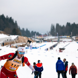 SAMSE N°7,PRÉMANON, FRANCE - FEBRUARY 28: JEANNE DAUTHEVILLE of FRA February 28, 2026 in PRÉMANON, France. (Photo by Rodriguez Alexis / @Aleiks_photo)