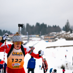 SAMSE N°7,PRÉMANON, FRANCE - FEBRUARY 28: ROSALIE ODILE of FRA February 28, 2026 in PRÉMANON, France. (Photo by Rodriguez Alexis / @Aleiks_photo)