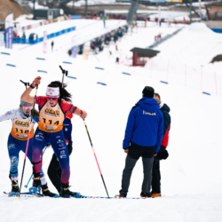 SAMSE N°7,PRÉMANON, FRANCE - FEBRUARY 28: FIONA LAURENT of FRA February 28, 2026 in PRÉMANON, France. (Photo by Rodriguez Alexis / @Aleiks_photo)