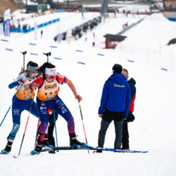 SAMSE N°7,PRÉMANON, FRANCE - FEBRUARY 28: FIONA LAURENT of FRA February 28, 2026 in PRÉMANON, France. (Photo by Rodriguez Alexis / @Aleiks_photo)