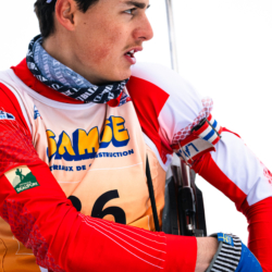 SAMSE N°7,PRÉMANON, FRANCE - FEBRUARY 28: MATHIS LAINÉ of FRA February 28, 2026 in PRÉMANON, France. (Photo by Rodriguez Alexis / @Aleiks_photo)