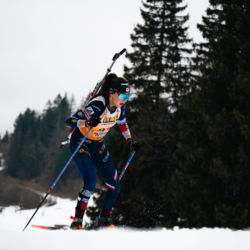 SAMSE N°7,PRÉMANON, FRANCE - FEBRUARY 28: LOLA BUGEAUD of FRA February 28, 2026 in PRÉMANON, France. (Photo by Rodriguez Alexis / @Aleiks_photo)