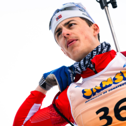 SAMSE N°7,PRÉMANON, FRANCE - FEBRUARY 28: MATHIS LAINÉ of FRA February 28, 2026 in PRÉMANON, France. (Photo by Rodriguez Alexis / @Aleiks_photo)