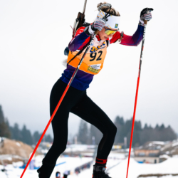 SAMSE N°7,PRÉMANON, FRANCE - FEBRUARY 28: ZELIE ROY of FRA February 28, 2026 in PRÉMANON, France. (Photo by Rodriguez Alexis / @Aleiks_photo)