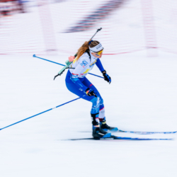 SAMSE N°7,PRÉMANON, FRANCE - MARCH 1: LOUANE ADAM of FRA March 1, 2026 in PRÉMANON, France. (Photo by Rodriguez Alexis / @Aleiks_photo)
