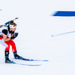 SAMSE N°7,PRÉMANON, FRANCE - MARCH 1: GIULIA LATHURAZ of FRA March 1, 2026 in PRÉMANON, France. (Photo by Rodriguez Alexis / @Aleiks_photo)