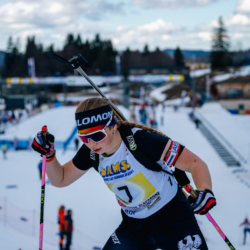 SAMSE N°7,PRÉMANON, FRANCE - MARCH 1: ELSA MARVILLET of FRA March 1, 2026 in PRÉMANON, France. (Photo by Rodriguez Alexis / @Aleiks_photo)