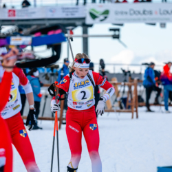 SAMSE N°7,PRÉMANON, FRANCE - MARCH 1: CHLOE VERMEULEN of FRA March 1, 2026 in PRÉMANON, France. (Photo by Rodriguez Alexis / @Aleiks_photo)