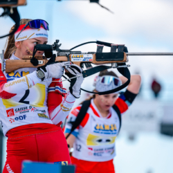 SAMSE N°7,PRÉMANON, FRANCE - MARCH 1: CHLOE VERMEULEN of FRA March 1, 2026 in PRÉMANON, France. (Photo by Rodriguez Alexis / @Aleiks_photo)