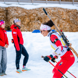 SAMSE N°7,PRÉMANON, FRANCE - MARCH 1: TILIA POLNY of FRA March 1, 2026 in PRÉMANON, France. (Photo by Rodriguez Alexis / @Aleiks_photo)
