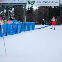 SAMSE N°7,PRÉMANON, FRANCE - MARCH 1: ROSE DUSSERRE of FRA, EVA MARCOUX of FRA March 1, 2026 in PRÉMANON, France. (Photo by Rodriguez Alexis / @Aleiks_photo)