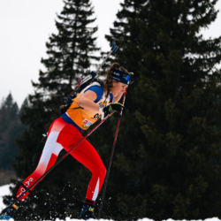 SAMSE N°7,PRÉMANON, FRANCE - FEBRUARY 28: LEONIE JEANNIER of FRA February 28, 2026 in PRÉMANON, France. (Photo by Rodriguez Alexis / @Aleiks_photo)
