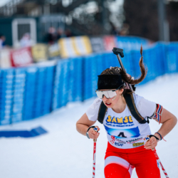 SAMSE N°7,PRÉMANON, FRANCE - MARCH 1: TAINA BUISSON of FRA March 1, 2026 in PRÉMANON, France. (Photo by Rodriguez Alexis / @Aleiks_photo)