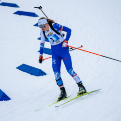 SAMSE N°7,PRÉMANON, FRANCE - MARCH 1: PAULINE LAFOUX of FRA March 1, 2026 in PRÉMANON, France. (Photo by Rodriguez Alexis / @Aleiks_photo)
