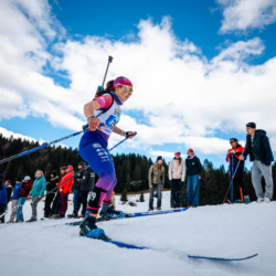SAMSE N°7,PRÉMANON, FRANCE - MARCH 1: LENA SAILLARD of FRA March 1, 2026 in PRÉMANON, France. (Photo by Rodriguez Alexis / @Aleiks_photo)