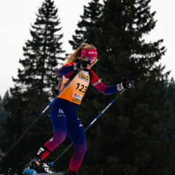 SAMSE N°7,PRÉMANON, FRANCE - FEBRUARY 28: ELSA BOUILLET of FRA February 28, 2026 in PRÉMANON, France. (Photo by Rodriguez Alexis / @Aleiks_photo)