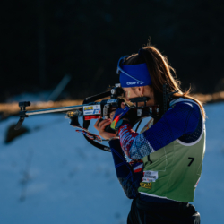 SAMSE N°7,PRÉMANON, FRANCE - MARCH 1: CORALIE PERRIN of FRA March 1, 2026 in PRÉMANON, France. (Photo by Rodriguez Alexis / @Aleiks_photo)