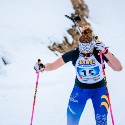 SAMSE N°7,PRÉMANON, FRANCE - MARCH 1: AXELLE VIGNON of FRA March 1, 2026 in PRÉMANON, France. (Photo by Rodriguez Alexis / @Aleiks_photo)