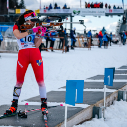 SAMSE N°7,PRÉMANON, FRANCE - MARCH 1: EVA MARCOUX of FRA March 1, 2026 in PRÉMANON, France. (Photo by Rodriguez Alexis / @Aleiks_photo)