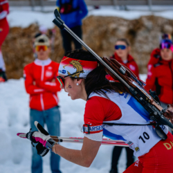 SAMSE N°7,PRÉMANON, FRANCE - MARCH 1: EVA MARCOUX of FRA March 1, 2026 in PRÉMANON, France. (Photo by Rodriguez Alexis / @Aleiks_photo)
