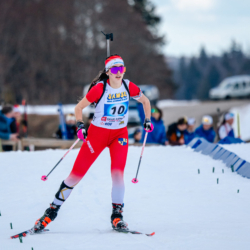 SAMSE N°7,PRÉMANON, FRANCE - MARCH 1: EVA MARCOUX of FRA March 1, 2026 in PRÉMANON, France. (Photo by Rodriguez Alexis / @Aleiks_photo)