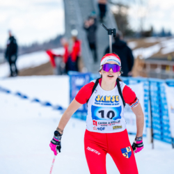 SAMSE N°7,PRÉMANON, FRANCE - MARCH 1: EVA MARCOUX of FRA March 1, 2026 in PRÉMANON, France. (Photo by Rodriguez Alexis / @Aleiks_photo)