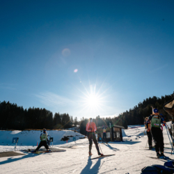 SAMSE N°7,PRÉMANON, FRANCE - MARCH 1: EVA LAINE of FRA March 1, 2026 in PRÉMANON, France. (Photo by Rodriguez Alexis / @Aleiks_photo)
