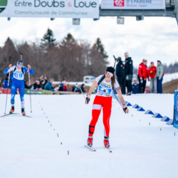 SAMSE N°7,PRÉMANON, FRANCE - MARCH 1: TAINA BUISSON of FRA March 1, 2026 in PRÉMANON, France. (Photo by Rodriguez Alexis / @Aleiks_photo)