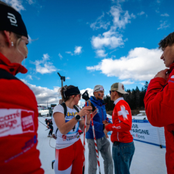 SAMSE N°7,PRÉMANON, FRANCE - MARCH 1: TAINA BUISSON of FRA March 1, 2026 in PRÉMANON, France. (Photo by Rodriguez Alexis / @Aleiks_photo)