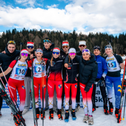 SAMSE N°7,PRÉMANON, FRANCE - MARCH 1: ZELIE PIC of FRA, MARTIN MINAZZI of FRA, CLEMENT SCHOTT of FRA, CHLOE VERMEULEN of FRA, EMILIAN GUILLET of FRA, JULES VIDAUD of FRA, ROSE DUSSERRE of FRA, EVA MARCOUX of FRA, TIM?O COULON of FRA, AXELLE VIGNON of FRA, MAEL MALIQU?O-REPOUX of FRA, TILIA POLNY of FRA March 1, 2026 in PRÉMANON, France. (Photo by Rodriguez Alexis / @Aleiks_photo)