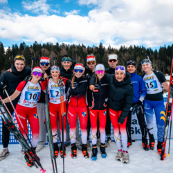 SAMSE N°7,PRÉMANON, FRANCE - MARCH 1: ZELIE PIC of FRA, MARTIN MINAZZI of FRA, CLEMENT SCHOTT of FRA, CHLOE VERMEULEN of FRA, EMILIAN GUILLET of FRA, JULES VIDAUD of FRA, ROSE DUSSERRE of FRA, EVA MARCOUX of FRA, TIM?O COULON of FRA, AXELLE VIGNON of FRA, MAEL MALIQU?O-REPOUX of FRA, TILIA POLNY of FRA March 1, 2026 in PRÉMANON, France. (Photo by Rodriguez Alexis / @Aleiks_photo)