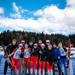 SAMSE N°7,PRÉMANON, FRANCE - MARCH 1: ZELIE PIC of FRA, MARTIN MINAZZI of FRA, CLEMENT SCHOTT of FRA, CHLOE VERMEULEN of FRA, EMILIAN GUILLET of FRA, JULES VIDAUD of FRA, ROSE DUSSERRE of FRA, EVA MARCOUX of FRA, TIM?O COULON of FRA, AXELLE VIGNON of FRA, MAEL MALIQU?O-REPOUX of FRA, TILIA POLNY of FRA March 1, 2026 in PRÉMANON, France. (Photo by Rodriguez Alexis / @Aleiks_photo)