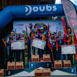 SAMSE N°7,PRÉMANON, FRANCE - MARCH 1: PAULINE LAFOUX of FRA, JULES LAFOUX of FRA, LOUANE ADAM of FRA, YANN ROGUET of FRA, EMILIAN GUILLET of FRA, JULES VIDAUD of FRA, ROSE DUSSERRE of FRA, EVA MARCOUX of FRA, SAMUEL TUTTINO of FRA, ALEXIS FINE of FRA, TAINA BUISSON of FRA, CANELLE MIDEZ of FRA March 1, 2026 in PRÉMANON, France. (Photo by Rodriguez Alexis / @Aleiks_photo)