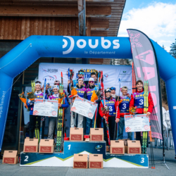 SAMSE N°7,PRÉMANON, FRANCE - MARCH 1: PAULINE LAFOUX of FRA, JULES LAFOUX of FRA, LOUANE ADAM of FRA, YANN ROGUET of FRA, EMILIAN GUILLET of FRA, JULES VIDAUD of FRA, ROSE DUSSERRE of FRA, EVA MARCOUX of FRA, SAMUEL TUTTINO of FRA, ALEXIS FINE of FRA, TAINA BUISSON of FRA, CANELLE MIDEZ of FRA March 1, 2026 in PRÉMANON, France. (Photo by Rodriguez Alexis / @Aleiks_photo)