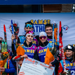 SAMSE N°7,PRÉMANON, FRANCE - MARCH 1: PAULINE LAFOUX of FRA, JULES LAFOUX of FRA, LOUANE ADAM of FRA, YANN ROGUET of FRA, EMILIAN GUILLET of FRA, JULES VIDAUD of FRA, ROSE DUSSERRE of FRA, EVA MARCOUX of FRA, SAMUEL TUTTINO of FRA, ALEXIS FINE of FRA, TAINA BUISSON of FRA, CANELLE MIDEZ of FRA March 1, 2026 in PRÉMANON, France. (Photo by Rodriguez Alexis / @Aleiks_photo)