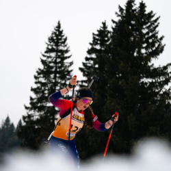 SAMSE N°7,PRÉMANON, FRANCE - FEBRUARY 28: LEA MARGUIER of FRA February 28, 2026 in PRÉMANON, France. (Photo by Rodriguez Alexis / @Aleiks_photo)