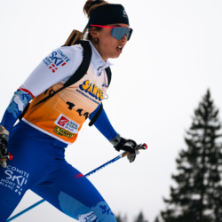 SAMSE N°7,PRÉMANON, FRANCE - FEBRUARY 28: MAELLE ACHOUI of FRA February 28, 2026 in PRÉMANON, France. (Photo by Rodriguez Alexis / @Aleiks_photo)