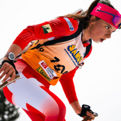 SAMSE N°7,PRÉMANON, FRANCE - FEBRUARY 28: LENA BRUN of FRA February 28, 2026 in PRÉMANON, France. (Photo by Rodriguez Alexis / @Aleiks_photo)