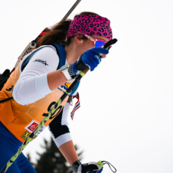 SAMSE N°7,PRÉMANON, FRANCE - FEBRUARY 28: LARA LECOULTRE of FRA February 28, 2026 in PRÉMANON, France. (Photo by Rodriguez Alexis / @Aleiks_photo)