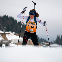 SAMSE N°7,PRÉMANON, FRANCE - FEBRUARY 28: OLIVIA BRUN of FRA February 28, 2026 in PRÉMANON, France. (Photo by Rodriguez Alexis / @Aleiks_photo)