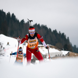SAMSE N°7,PRÉMANON, FRANCE - FEBRUARY 28: CALINE PIC of FRA February 28, 2026 in PRÉMANON, France. (Photo by Rodriguez Alexis / @Aleiks_photo)