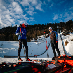 SAMSE N°7,PRÉMANON, FRANCE - MARCH 1: LILIAN LEURS of FRA and RAPHAEL DHENAIN of FRA March 1, 2026 in PRÉMANON, France. (Photo by Rodriguez Alexis / @Aleiks_photo)