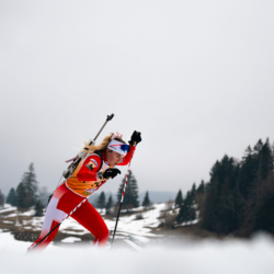 SAMSE N°7,PRÉMANON, FRANCE - FEBRUARY 28: EVA LAINE of FRA February 28, 2026 in PRÉMANON, France. (Photo by Rodriguez Alexis / @Aleiks_photo)