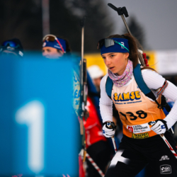 SAMSE N°7,PRÉMANON, FRANCE - FEBRUARY 28: OLIVIA BRUN of FRA February 28, 2026 in PRÉMANON, France. (Photo by Rodriguez Alexis / @Aleiks_photo)